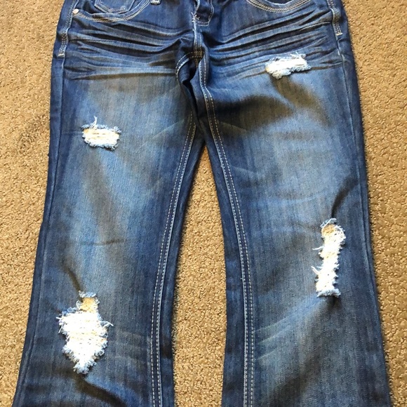 Arden B Distressed Jeans - Picture 6 of 15